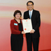 Senior Court Reporter Ms Maggie CHENG receives the Secretary for the Civil Service's Commendation Award (29 November)