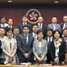 His Honour Judge S T POON, Chief District Judge, meets a delegation of judges attending the 7th Advanced Programme for Chinese Senior Judges at the Law School of the City University of Hong Kong (16 May)
