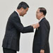 Mr Justice CHAN, PJ receives the Grand Bauhinia Medal (26 October)