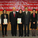 Chief Justice MA , Mr Justice CHEUNG, Chief Judge of the High Court,  and Judiciary Administrator, Miss Emma LAU, take a picture with awardees at the Outstanding Employee/Team Award and Staff Suggestions Scheme Presentation Ceremony (13 December) 