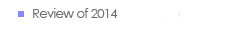 Review of 2014