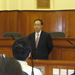 終審法院非常任法官陳兆愷與參加由廉正公署舉辦《誠信‧承傳青年計劃交流活動》的學生代表團會面  (四月二十五日)