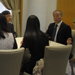 高等法院上訴法庭副庭長楊振權與最高人民法院政治部法官管理部副部長韓紅女士率領的十四人代表團會面 (十一月五 日)