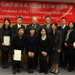 終審法院首席法官馬道立在司法機構傑出員工奬勵計劃及員工建議書計劃頒獎典禮上與得奬者合照（十二月十九日） 