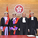 Appointment of His Honour Judge CHAN (second from the left) as Principal Family Court Judge (September 17)