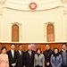 Chief Justice MA, The Hon Mr Justice CHEUNG, Chief Judge of the High Court; and Miss Emma LAU, Judiciary Administrator, meet members of the Panel on the Administration of Justice and Legal Services of the Legislative Council at the Court of Final Appeal (9 March)