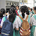 A group of senior secondary school students visit the Mediation Information Office in the High Court (10 July)