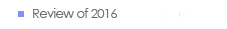 Review of 2016