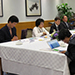 Mr Registrar LUNG, Registrar of the High Court and Mrs Erika HUI, Deputy Judiciary Administrator (Operations), meet Mr ZHAO Jinshan, Deputy Director General of the Department of Enforcement of the Supreme People’s Court of the People’s Republic of China and his delegation (19 January)