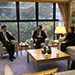The Hon Mr Justice CHEUNG, Chief Judge of the High Court and the Hon Madam Justice CHU, meet a five-member delegation led by Mr SHEN De-yong, Executive Vice-President of the Supreme People’s Court of the People’s Republic of China (23 March)