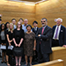 The Hon Mr Justice BARMA, Justice of Appeal of the Court of Appeal of the High Court, meets a group of students participating in the Asia-American Institute in Transnational Law (5 July)