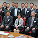 The Hon Madam Justice CHU, Justice of Appeal of the Court of Appeal of the High Court, meets the participants of the 10th Advanced Programme for Chinese Senior Judges of the City University of Hong Kong   (October 17)