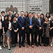 總裁判官李慶年與於香港城市大學修讀法學碩士課程的23名內地法官代表團會面(五月十五日)