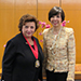 The Hon Madam Justice Mimmie CHAN, Judge of the Court of First Instance of the High Court, receives Professor Dr Nayla COMAIR-OBEID, President of the Chartered Institute of Arbitrators (20 October)