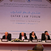 終審法院首席法官馬道立於卡塔爾多哈出席以「法治」爲題的第三屆卡塔爾法律論壇 (十一月十一日至十二日)