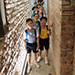 Primary students joining the school guided visit to the Court of Final Appeal visit “Bridge of Sighs”