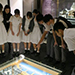 Students joining the school guided visit to the Court of Final Appeal tour around the Architectural Heritage Gallery