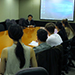Mr Registrar LUNG, Registrar of the High Court, meets with the students participating in the PhD Candidates Summer Workshop of the Faculty of Law of the Chinese University of Hong Kong