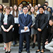 終審法院司法常務官鄺卓宏與英格蘭萊斯特德蒙福特大學的法律系學生會面 (三月二十三日)