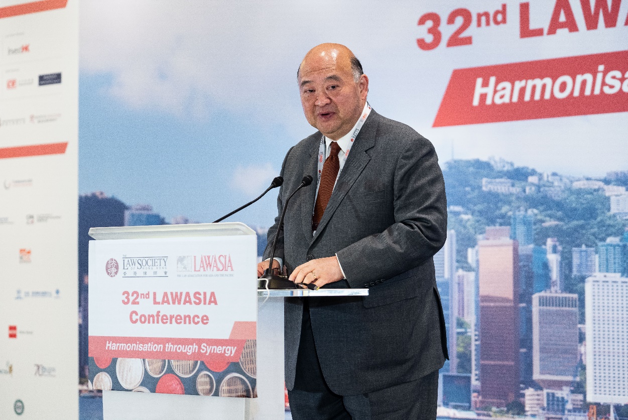 Chief Justice MA speaks at the 32nd LAWASIA Conference (6 November)