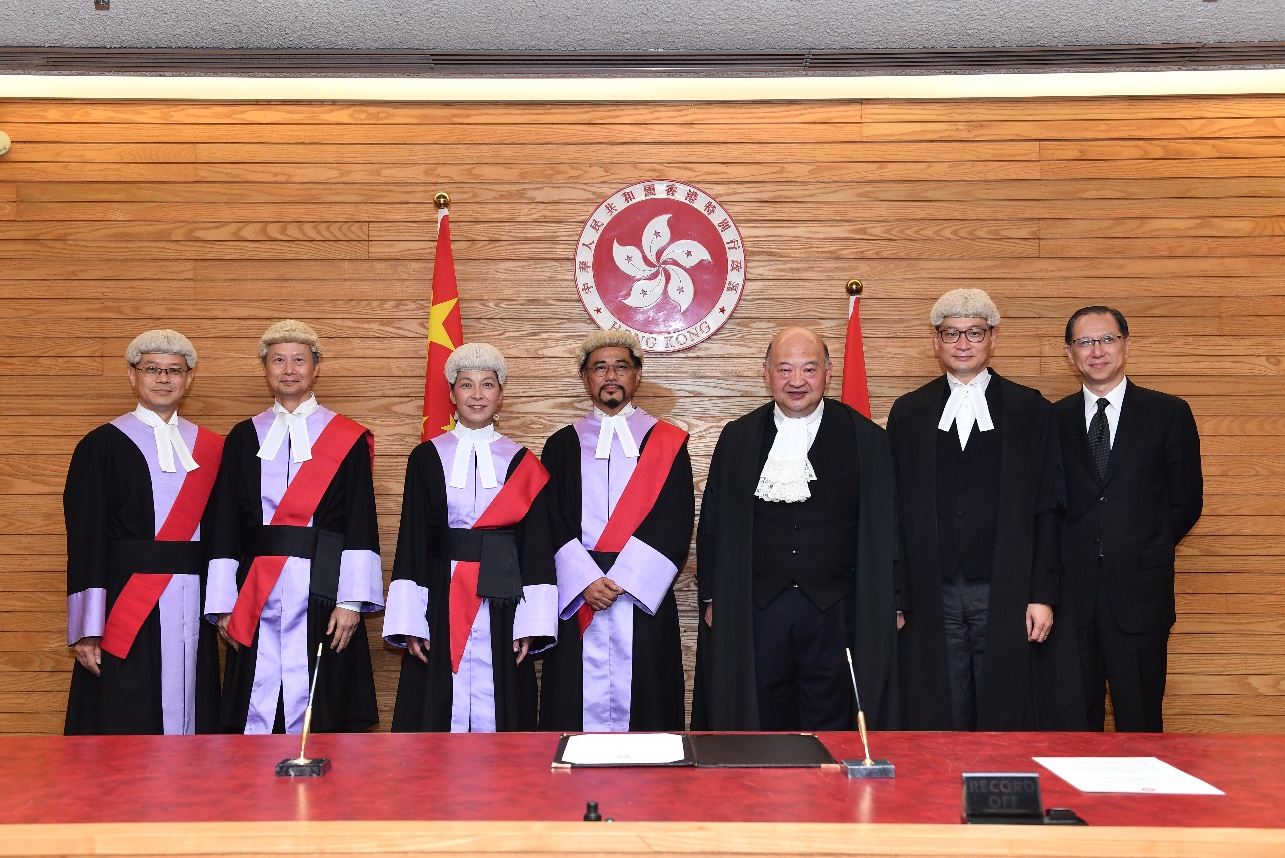 Appointment of Mr Ernest Michael LIN Kam-hung, Mrs Adriana Noelle TSE CHING and Mr PANG Ka-kwong as District Judges (21 August)