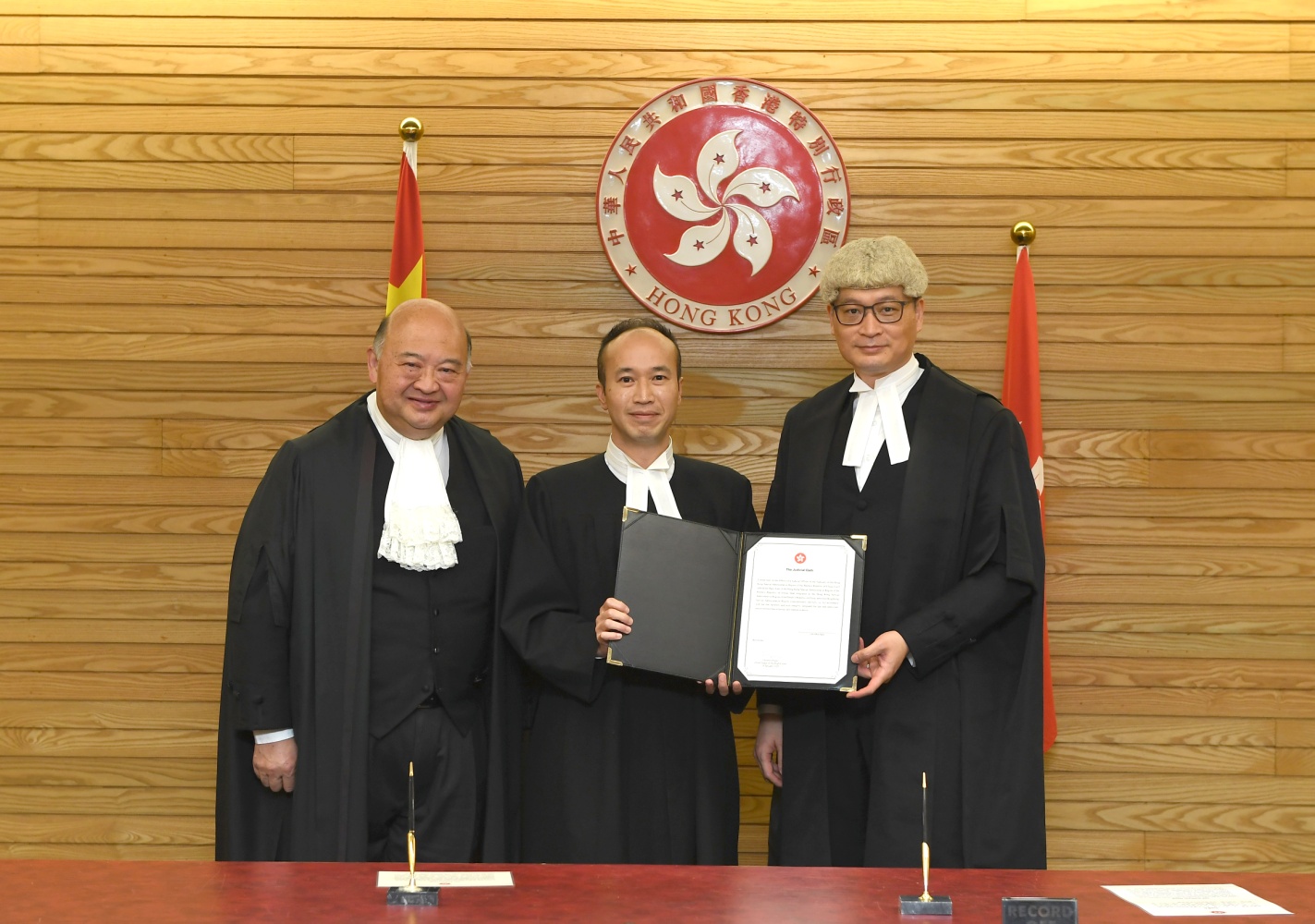 Appointment of Mr SO Wai-tak as Chief Magistrate (6 January)
